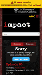 Mobile Screenshot of impact.uscannenberg.org